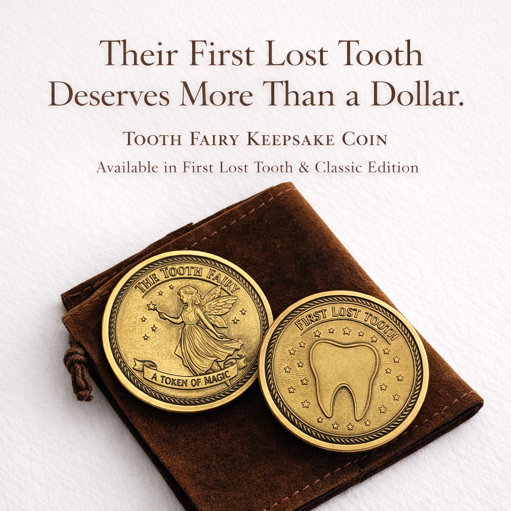 Tooth Fairy Keepsake Coin – First Lost Tooth Edition | Heirloom Gift