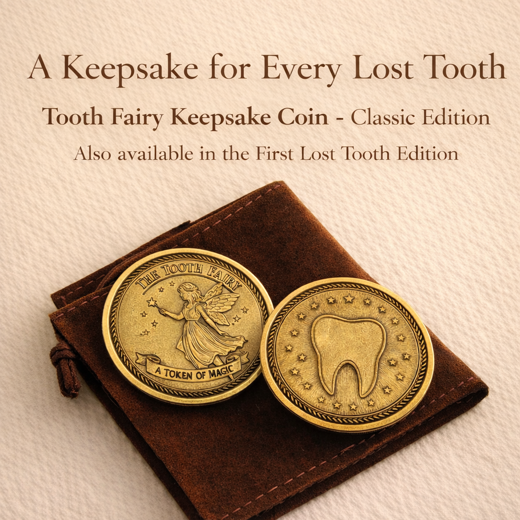 Tooth Fairy Keepsake Coin – Classic Edition | Heirloom Gift