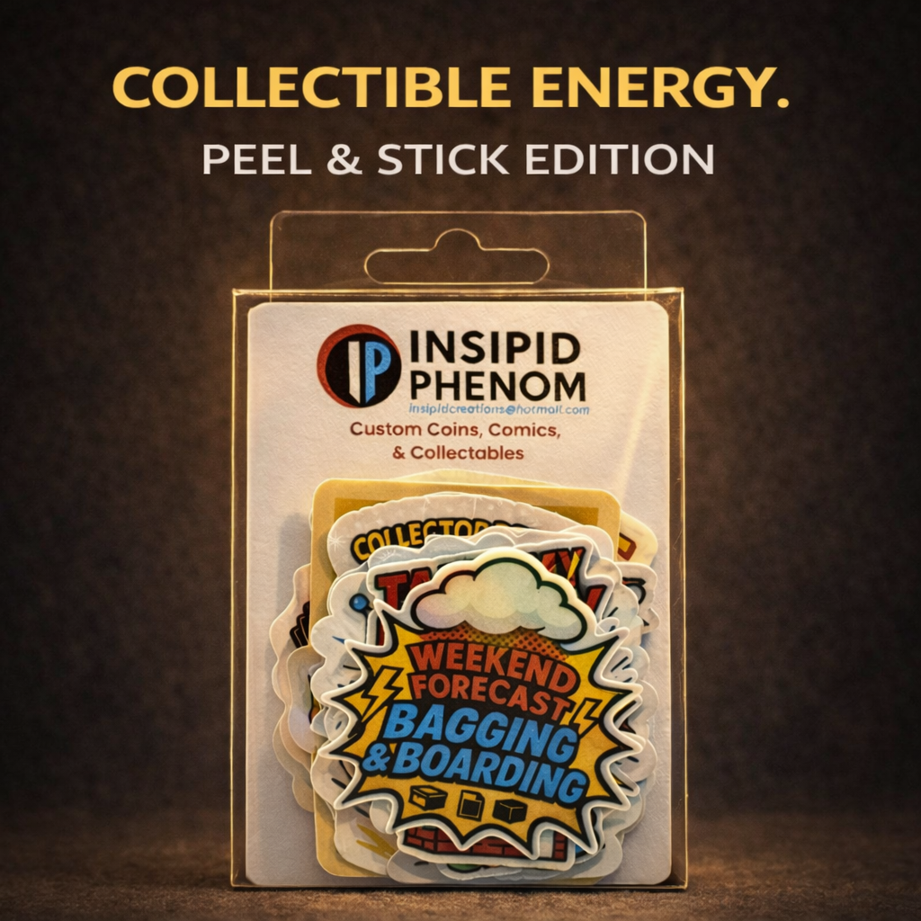 Comic Collector Sticker Pack – 10 Premium Vinyl Comic Book Stickers
