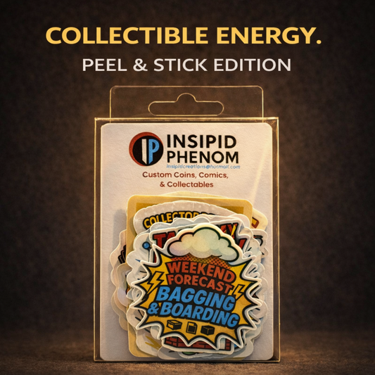Comic Collector Sticker Pack – 10 Premium Vinyl Comic Book Stickers