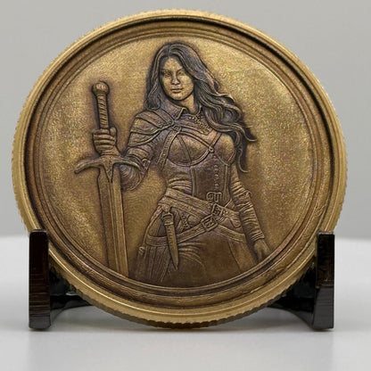 Saeris Transformation Coin | Rebel to Warrior | BookTok Inspired Collectible